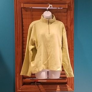 🔮Tommy Bahama Half Zip - Light Green
